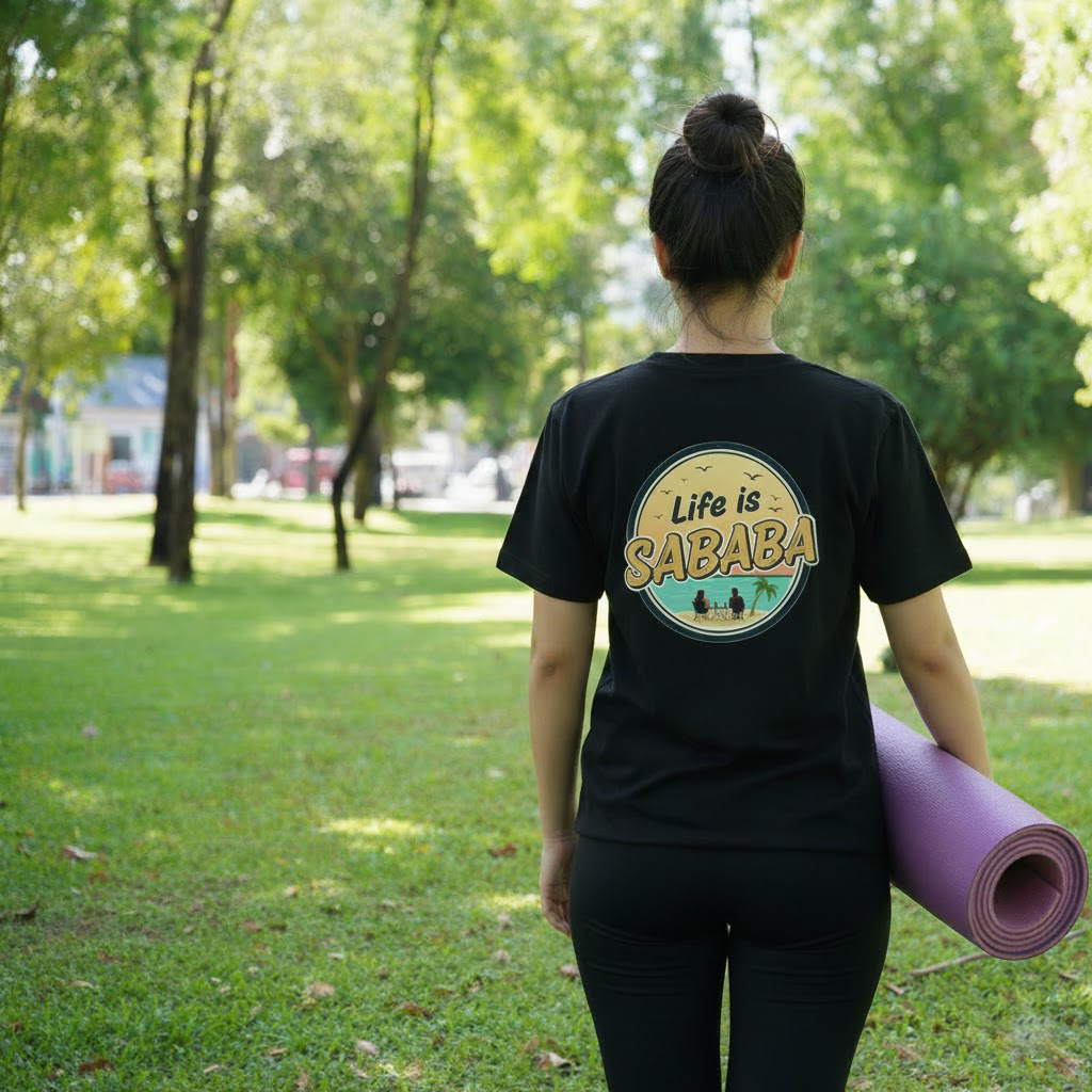 LIFE IS SABABA T-SHIRT - Image 4